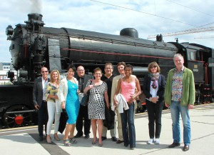 Zugfahrt nach Dürnstein 