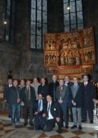 Nach dem Gebet versammeln sich alle nochmals für ein Gruppenfoto