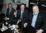 Gast Marcus Schober inmitten von Gerhard Huber und Heinz Alphonsus