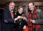Richard Hauser – Eigentümer Kitzbühel Country Club; Mrs Kerstin Grand – Eigentümerin Glenfiddich Whisky; und Daniel Marshall – amerikanischer Zigarrenpapst